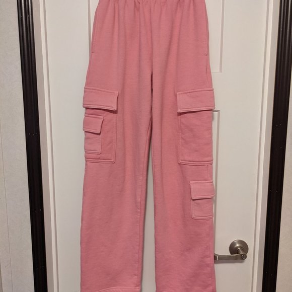 Pink cargo sweatpants - Picture 7 of 7